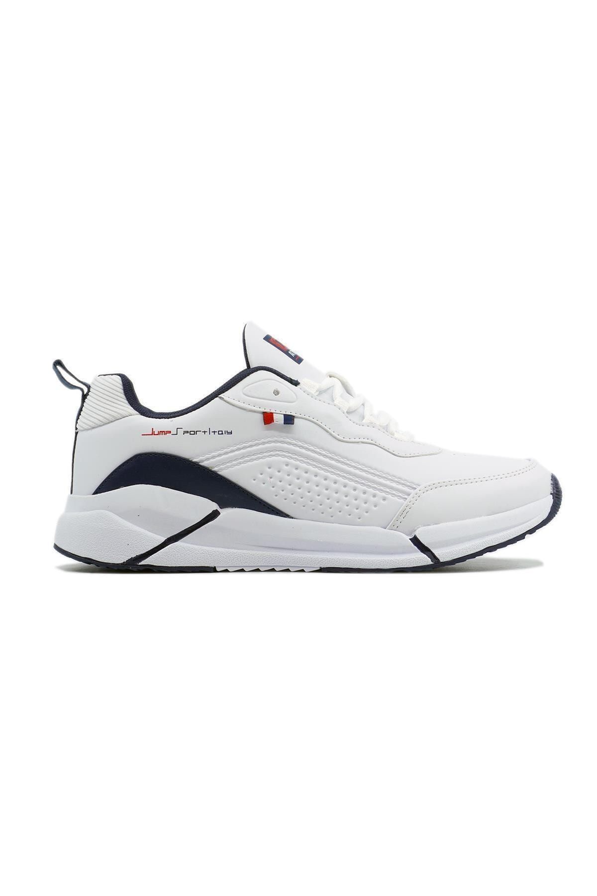 Jump 25662 Beyaz Erkek Sneaker Ayakkabı Beyaz-45