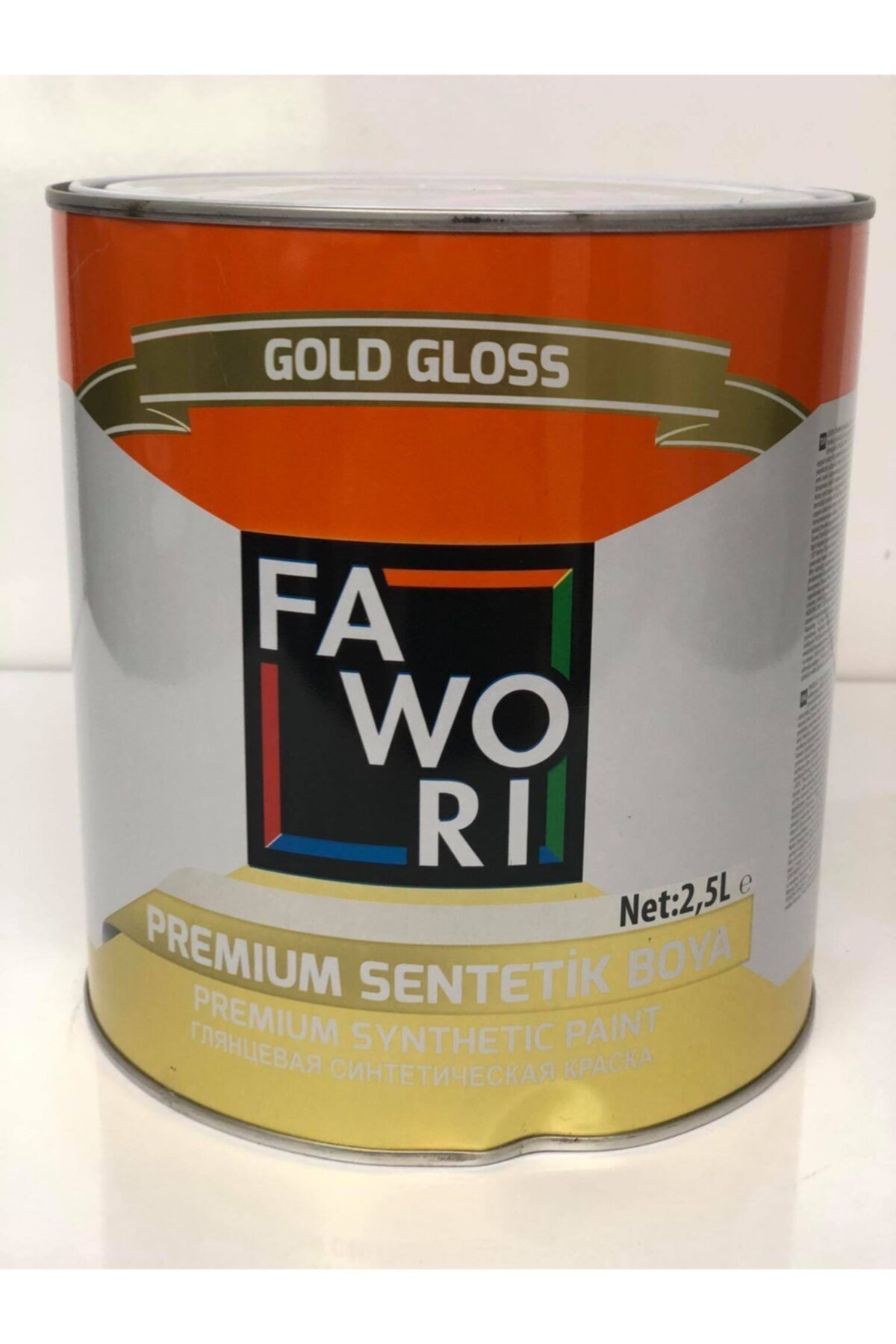 Fawori Boncuk Mavi Premium Sentetik Boya 2.5 lt 3.5 kg