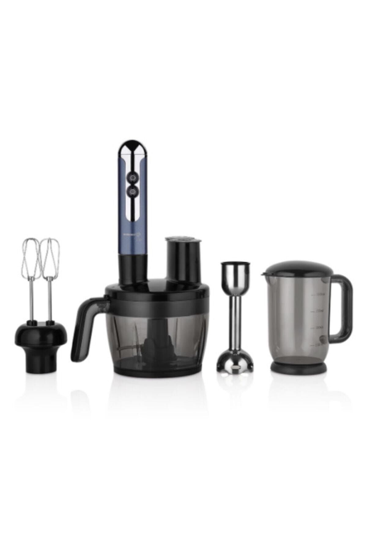 KORKMAZ A457-05 Mia Multi Blender Set Azura/Krom