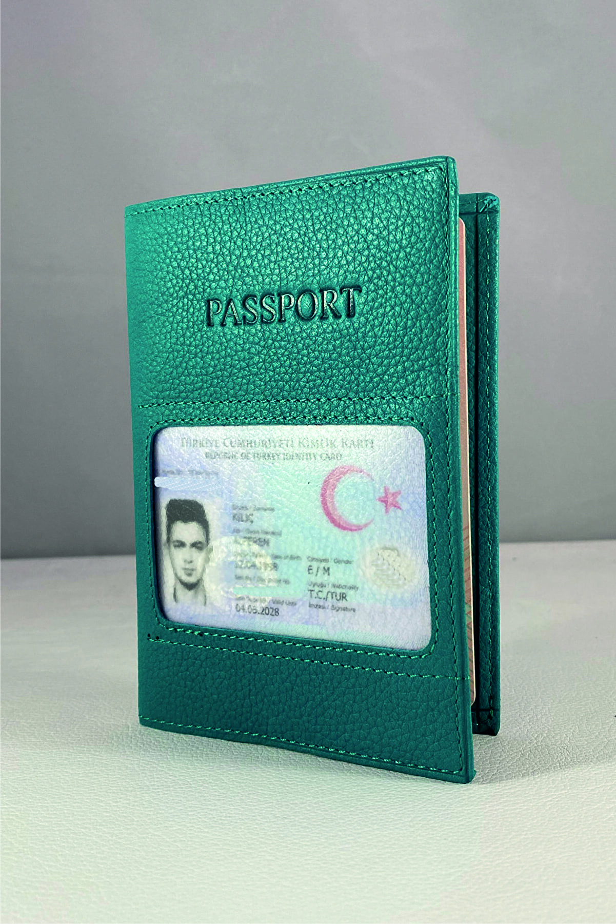 ROKA COLLECTİON Hakiki Deri Pasaport Kılıfı Pasaportluk
