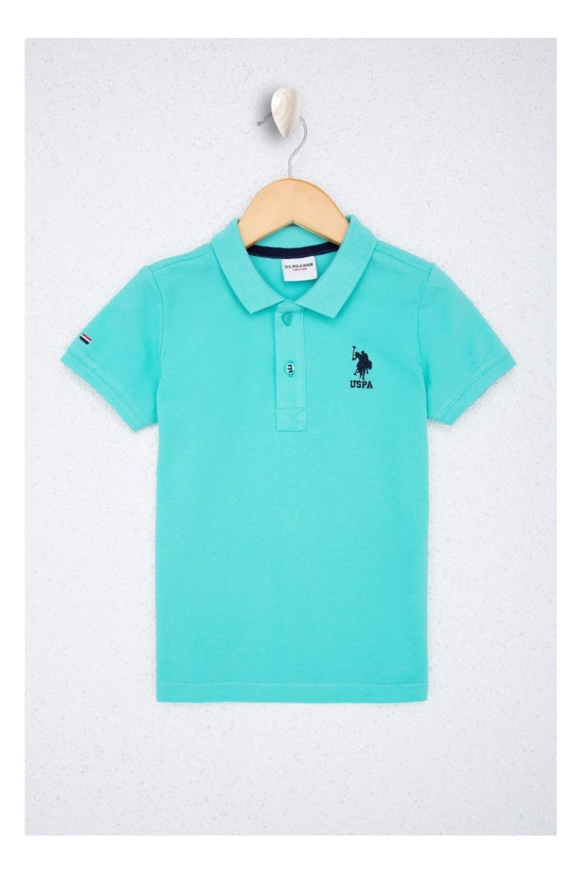 U.S. Polo Assn. Erkek Çocuk Mint  T-shirt