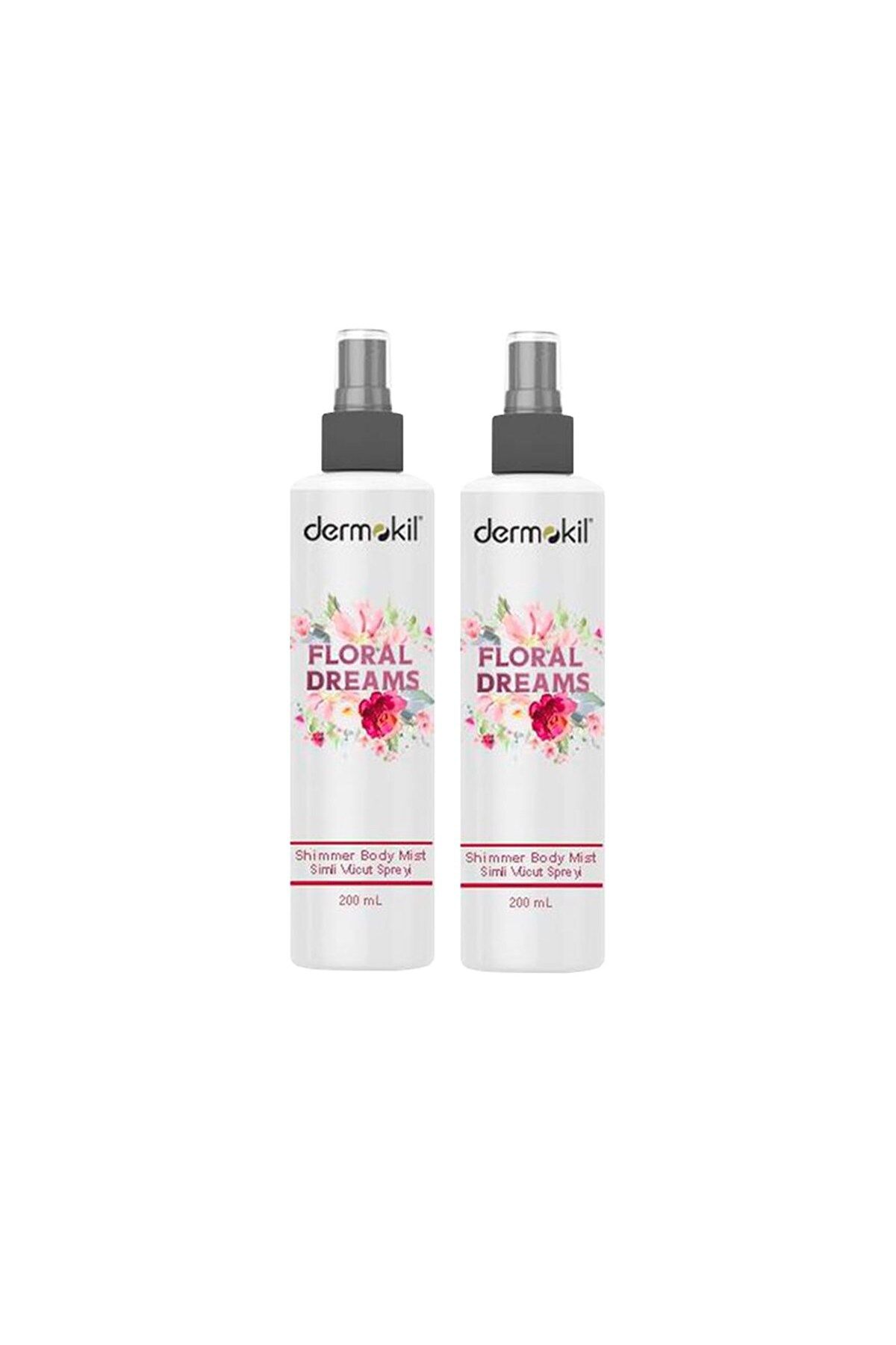 Dermokil Floral Dreams Shimmer Body Mist 200 ml x 2 Adet
