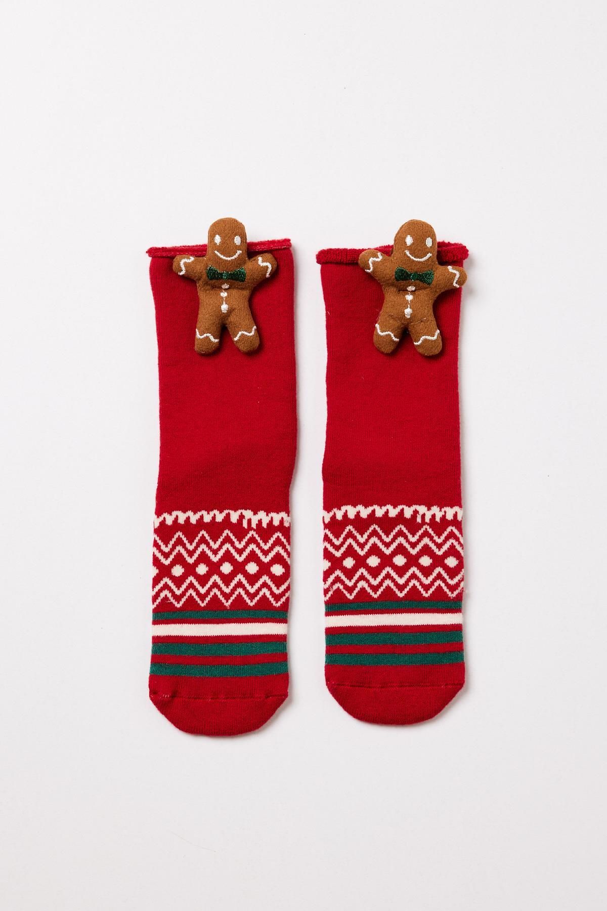 Katia & Bony Breadman Havlu Soket Çorap Kırmızı