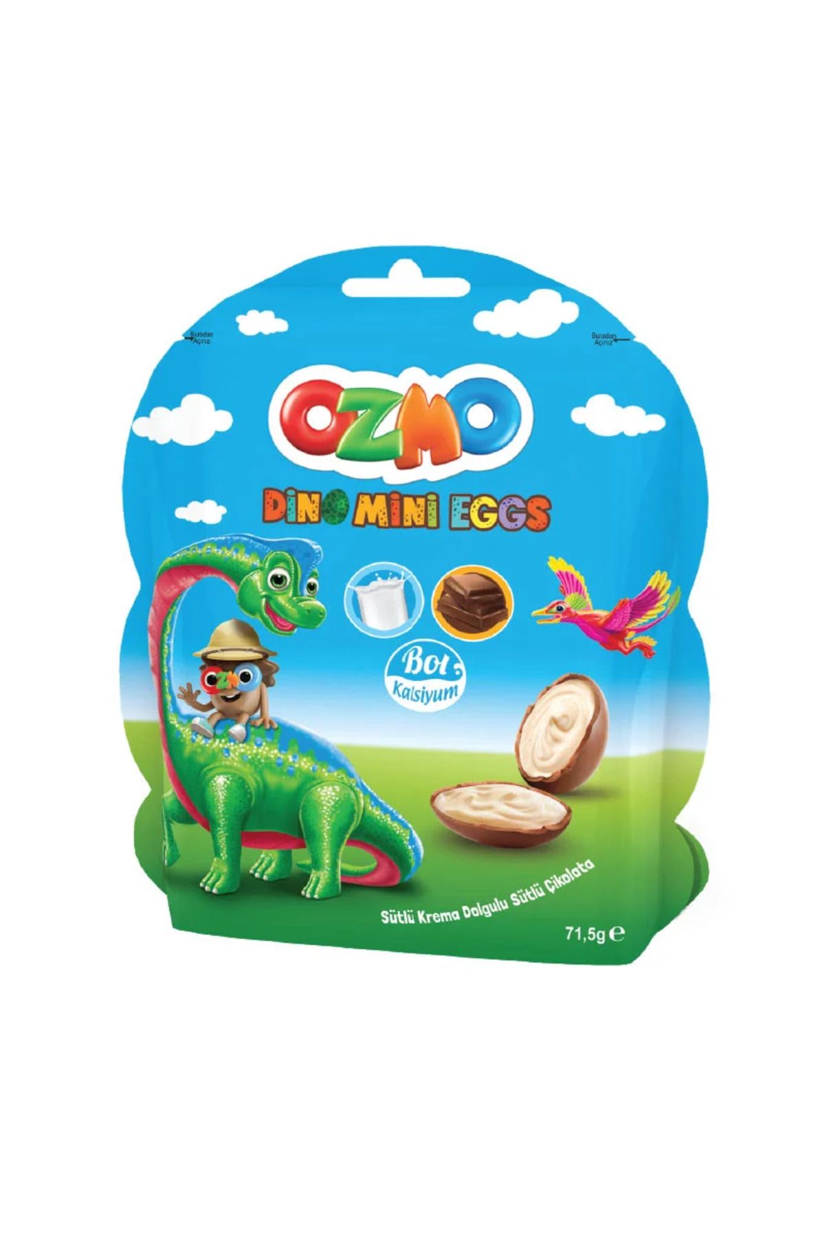 Şölen Ozmo Dino Mini Eggs 71,5 Gr x 12 Adet