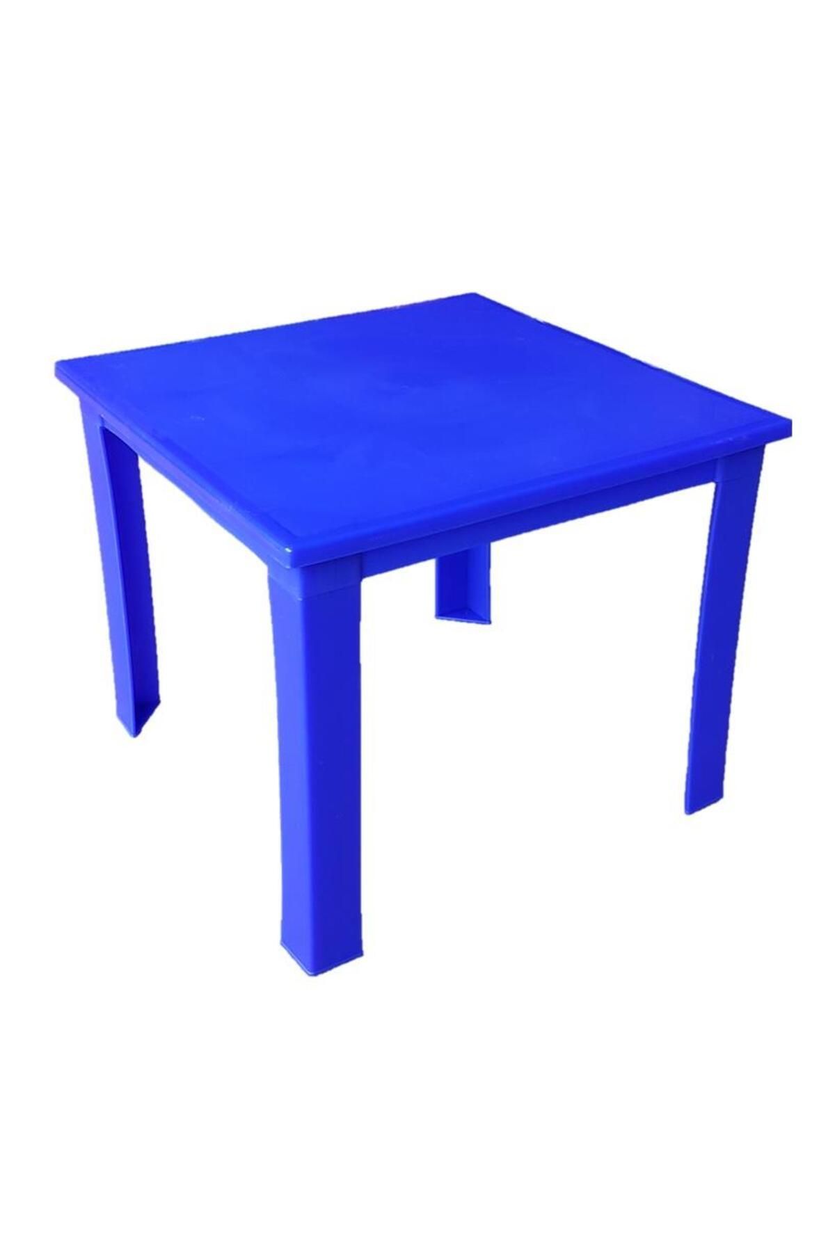 Fiore Çocuk Masası Plastik Koyu Mavi H40 1-3 Yaş Için