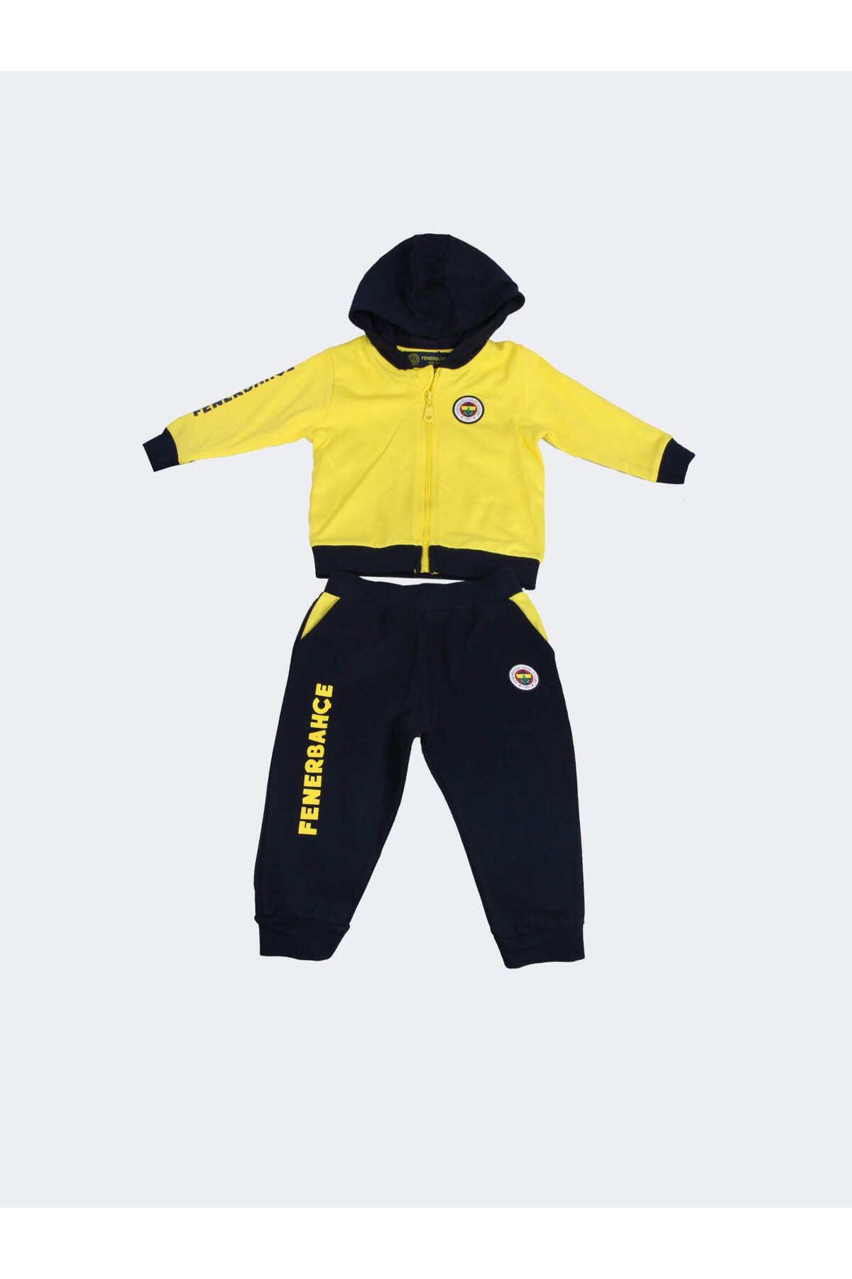 Fenerbahçe Bebek Altı Renk Logo Eşofman Takımı
