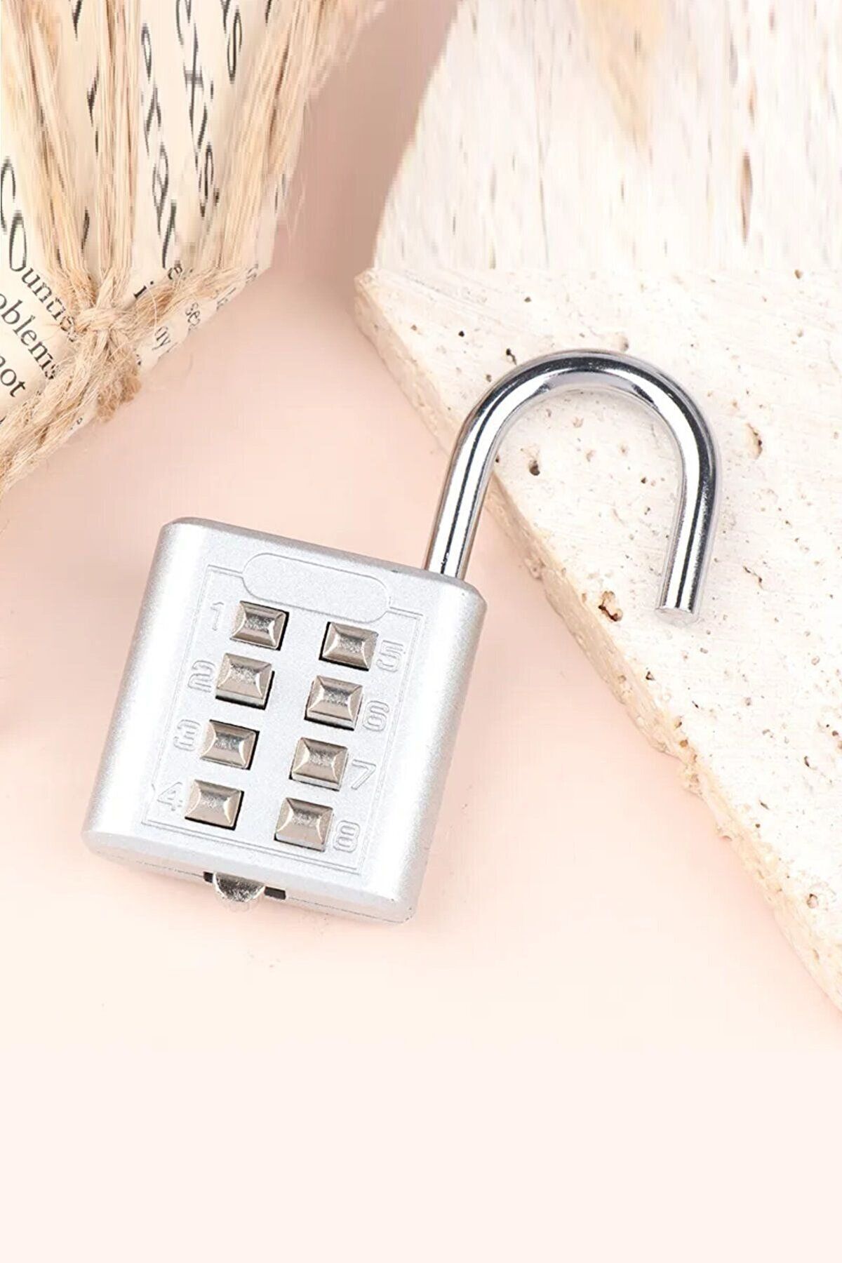Xolo Akıllı 8 Şifreli Kilit Basmalı Şifreli Kilit Ofis Dolap Bagaj Valiz Çanta Güvenlik Kilit XLK412