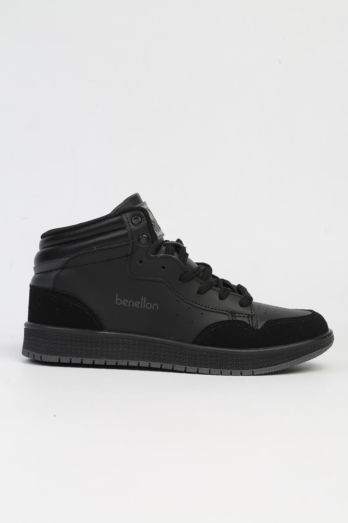 Benetton ® | BN-30868-Siyah- Kadın Spor Ayakkabı