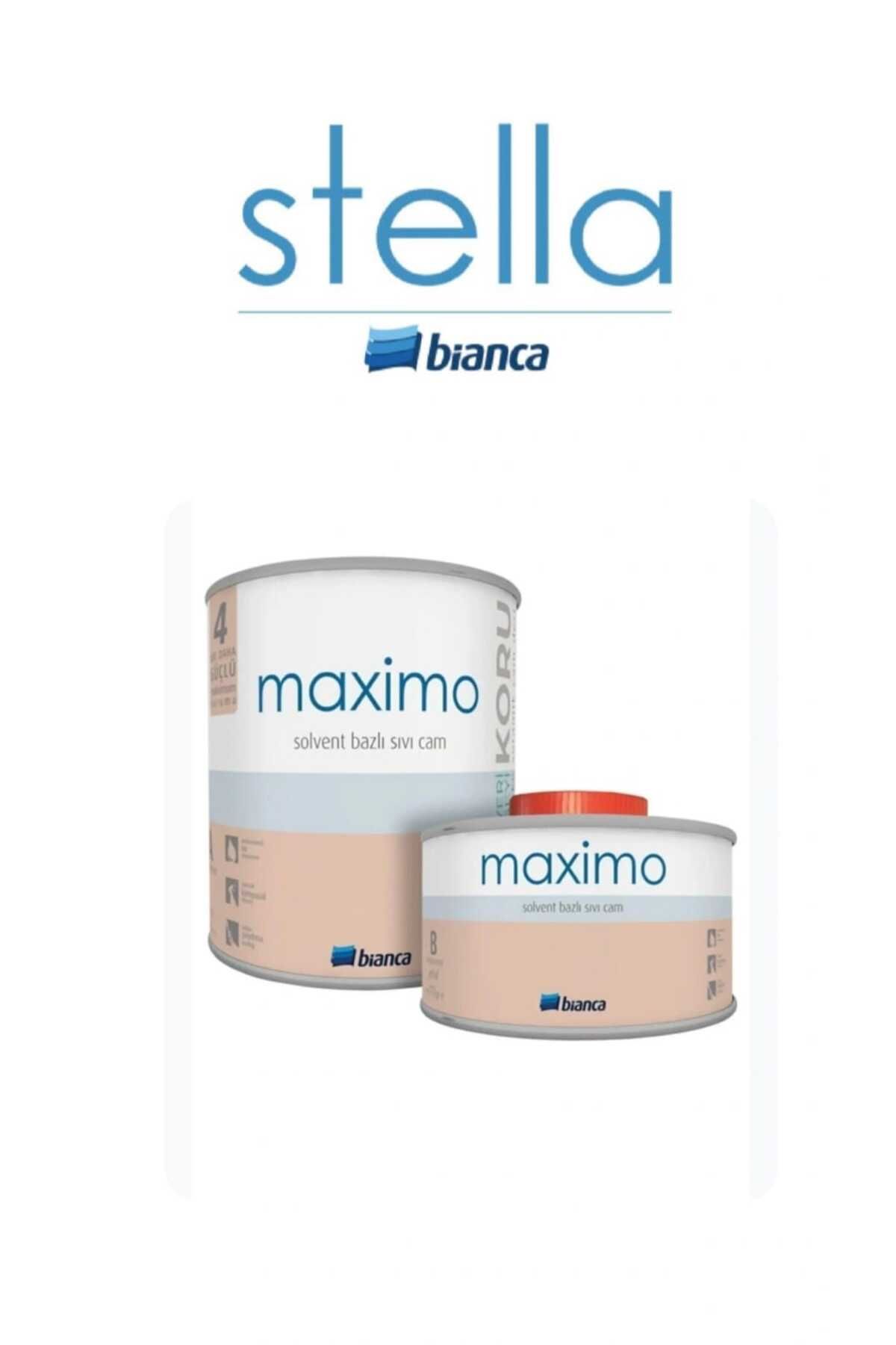 Bianca STELLA Maximo Solvent Bazlı Sıvı Cam İpek Mat