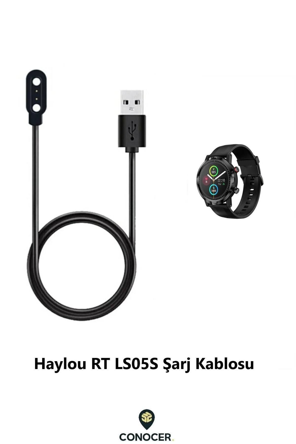 AQUA AKSESUAR Haylou RT LS05S Uyumlu Yüksek Kalite 60 cm Manyetik USB Şarj Kablosu