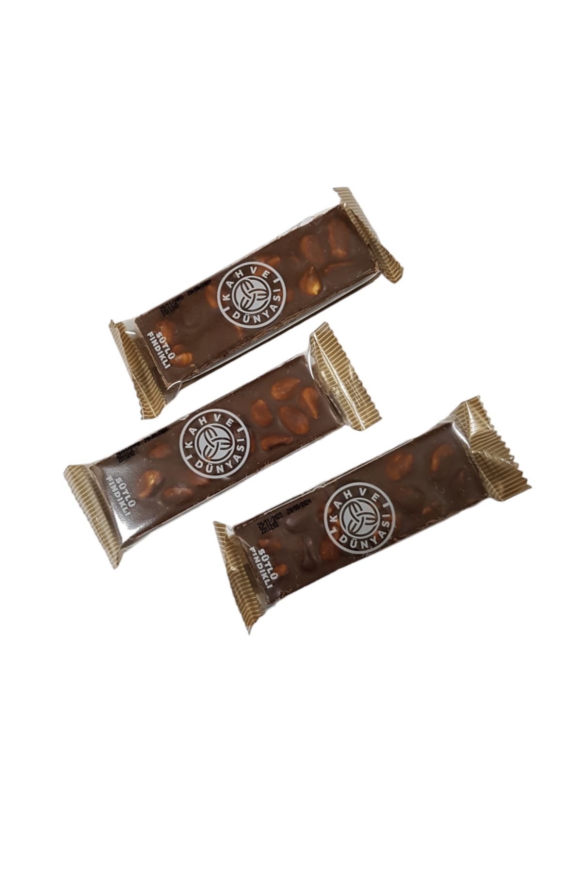 Kahve Dünyası Sütlü Fındıklı Beyoğlu Tablet Çikolata 30 gr (3ADET)