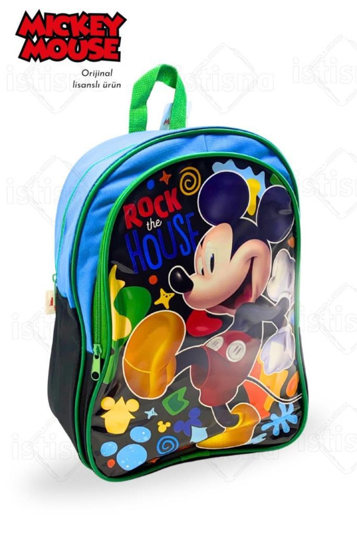Crodle Mickey Mouse Lisanslı Ortaokul Ilkokul Sırt Çantası Okul Seti