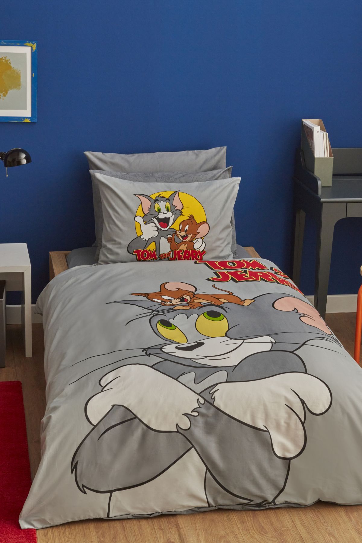 Karaca Home Karaca Home Tom ve Jerry Friends Forever %100 Pamuk Tek Kişilik Nevresim Takımı