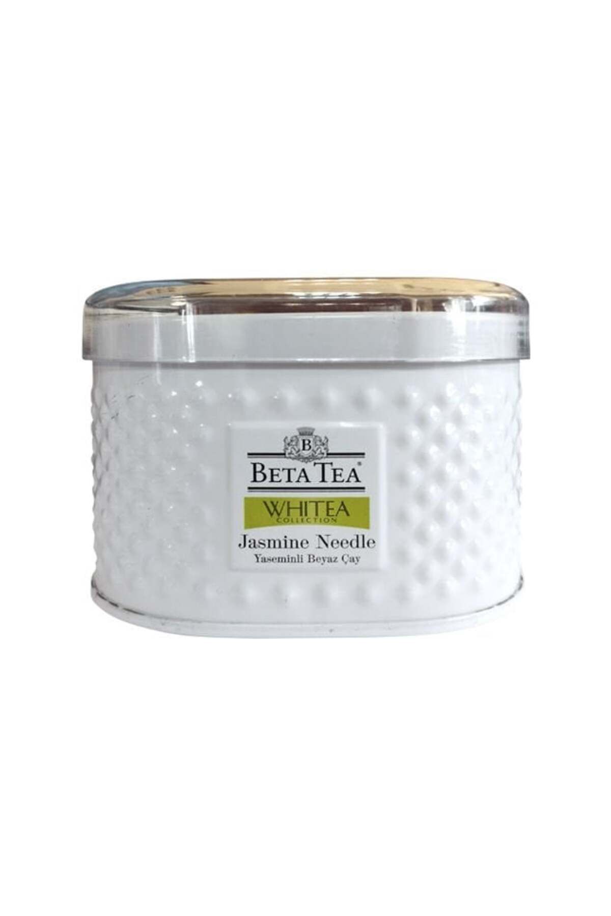 Beta Tea Yaseminli Beyaz Çay - Jasmine Needle Metal Kutu 30 Gram Nadir Bulunan Çin Beyaz Çayı