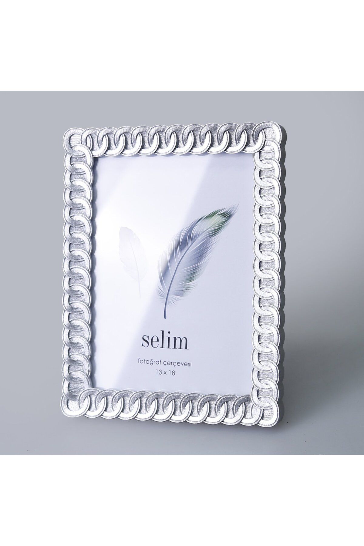 Selim 13x18 Ring Çerçeve Gümüş