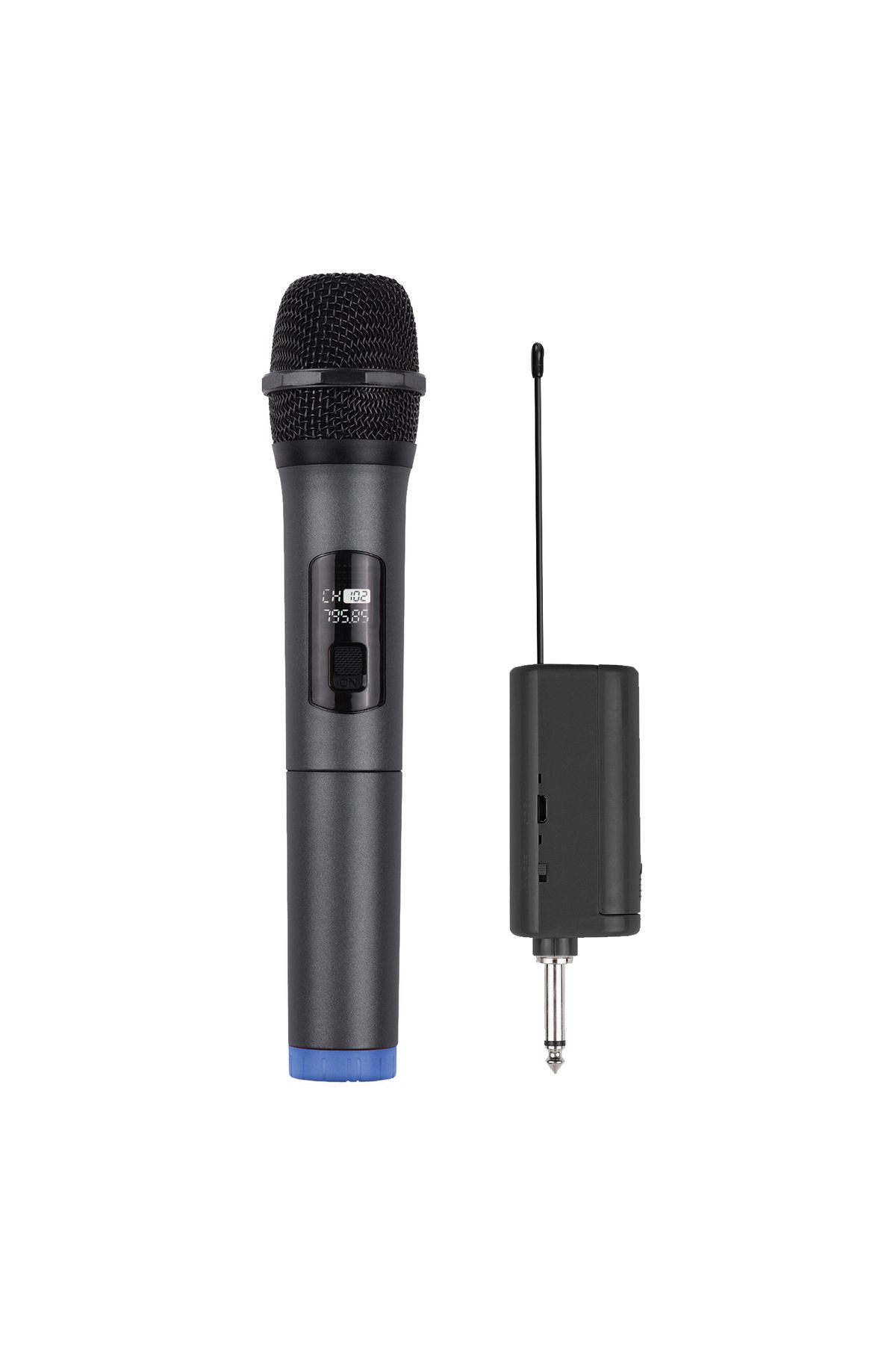 Coverzone Profesyonel Kablosuz Mikrofon 6.35mm Fiş Dinamik Taşınabilir Konuşma Toplantı Sahne Performansı