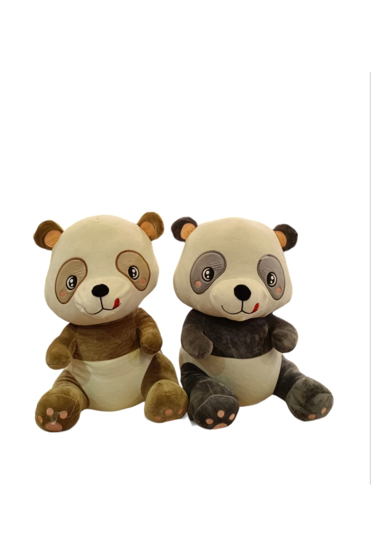 Happy Toys Sevimli panda peluş oyuncak 40cm yılbaşı hediyelik doğum günü gift99