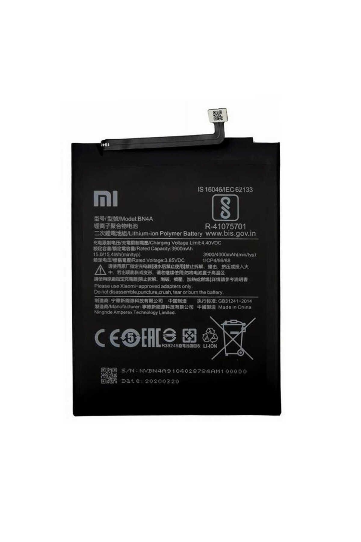 TOZKA TECHNOLOGY Xiaomi Redmi Note 7 Bn4a Uyumlu Batarya Pil
