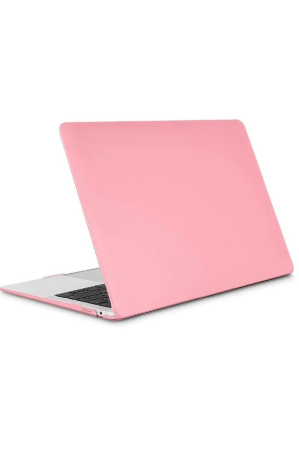 Nezih Case Macbook Pro 16 inç M3 / M3 Pro / M3 Max A2991 Uyumlu Kapak Pembe Mat Buzlu Tam Korumalı Kılıf