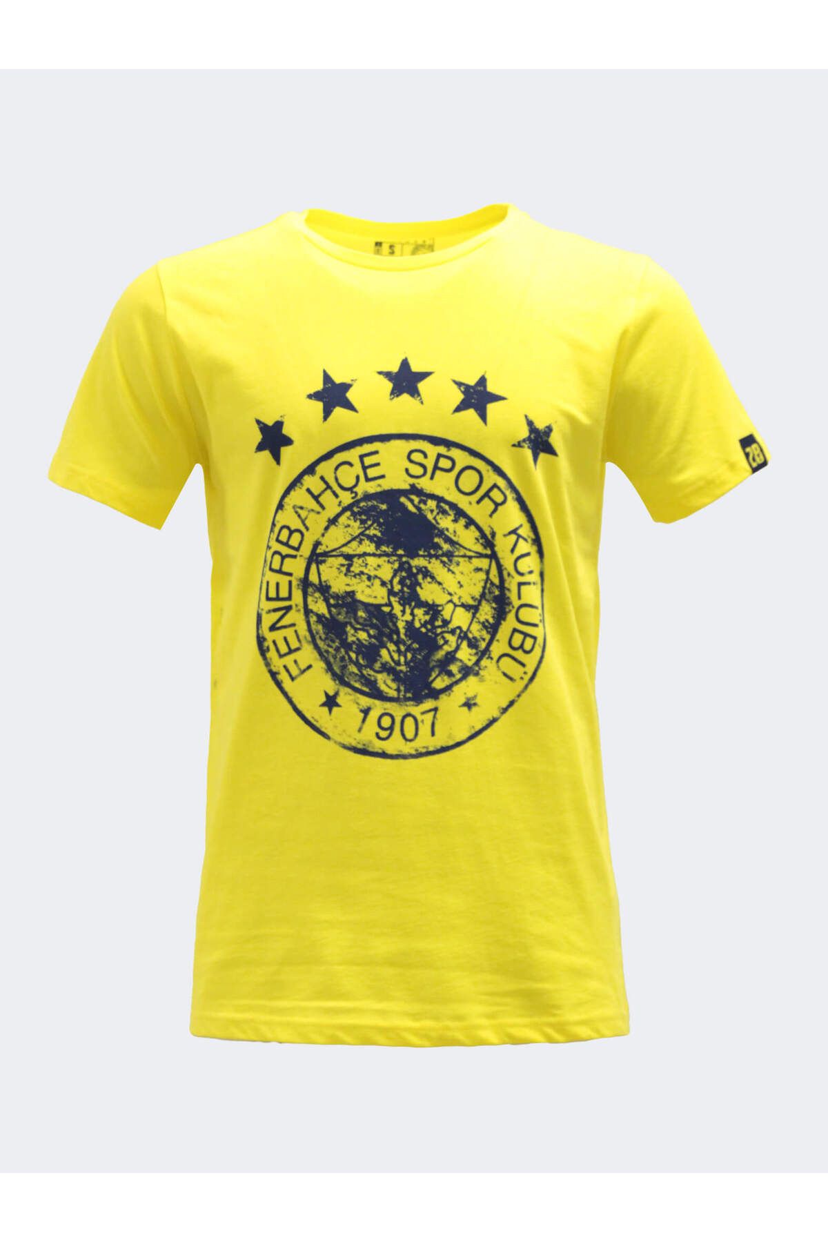 Fenerbahçe 5 Yıldız Logo Pigment Baskı Tshırt