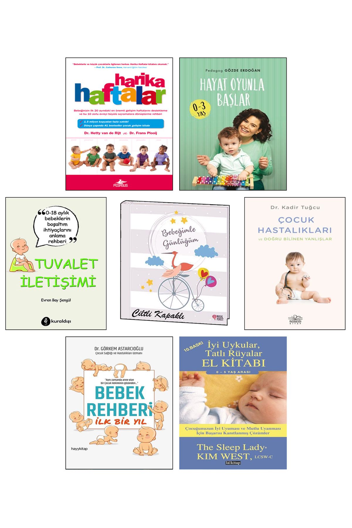 Lal Kitap Harika Haftalar Bebek Rehberi Iyi Uykular Tatlı Rüyalar Ciltli Bebek Günlüğü Tuvalet Iletişimi