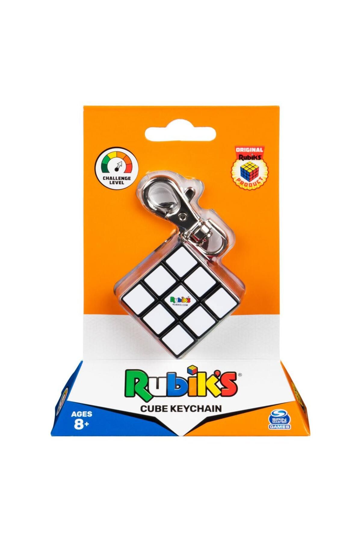 Rubiks -Original Rubiks 3x3 Zeka Küpü Anahtarlık