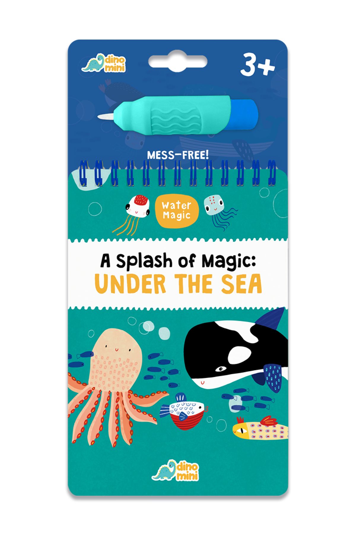 Neobebek A Splash Of Magic - Under The Sea (WATER MAGİC SİHİRLİ BOYAMA KİTABI)