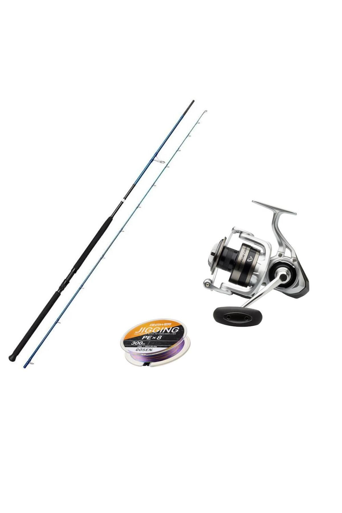 Savage Gear Savage SGS2 305 cm 30-100gr - SGS6 6000 Shore jig takım