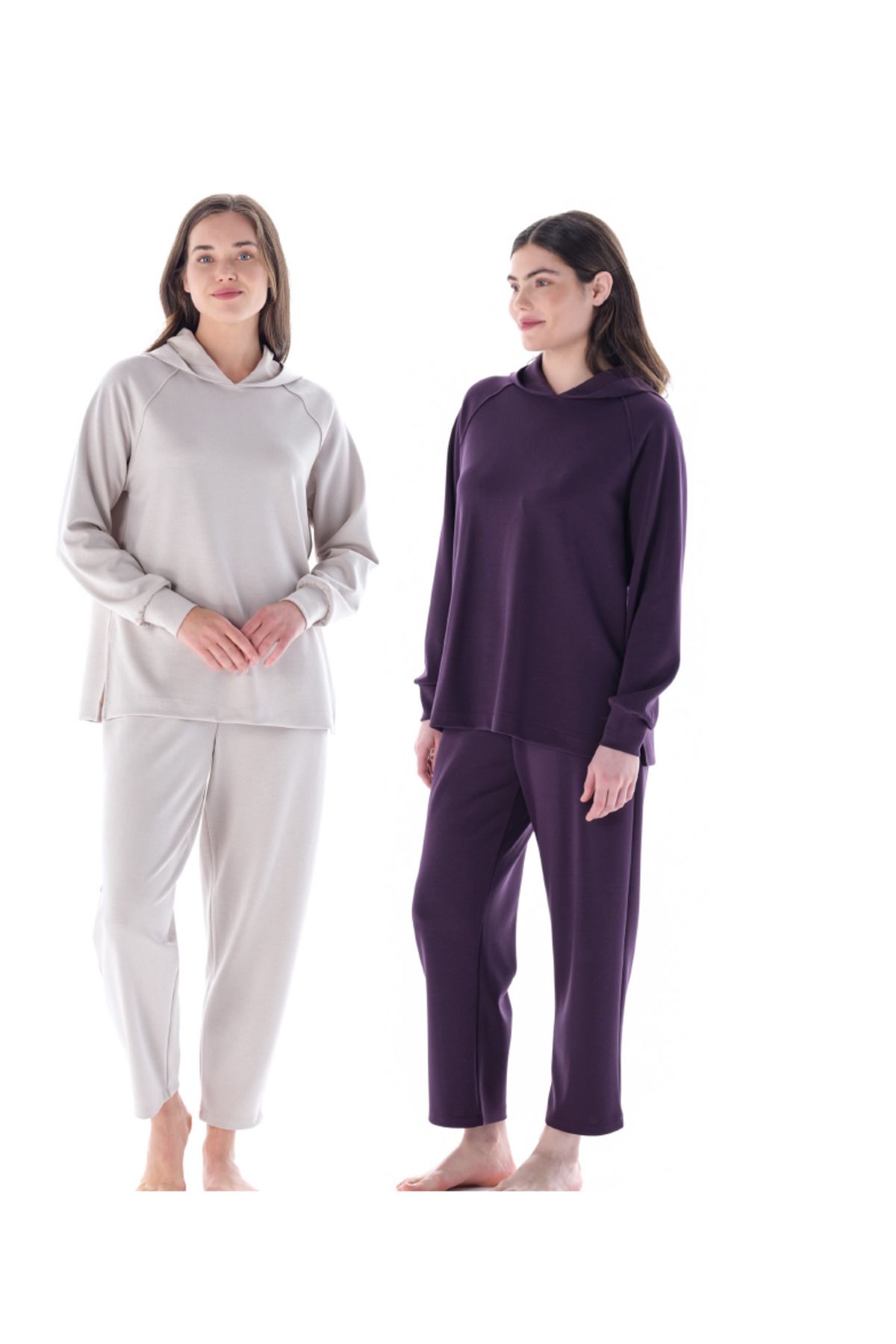 Feyza Pijama Kadın Uzun Kol Pijama Takımı
