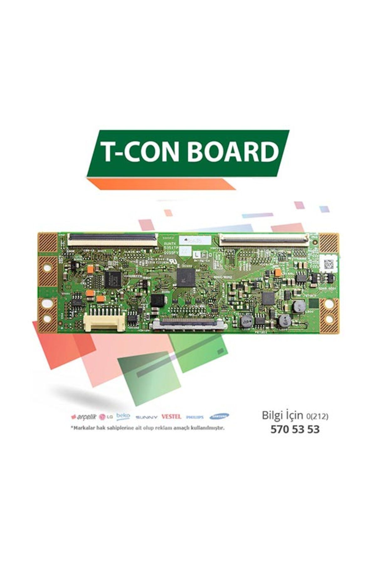 DİMA OFFİCİAL LCD LED T-CON BOARD SAMSUNG RUNTK 5351TP - UE32F5070 - UE32F5570 (CY-HF320BGSV1H)