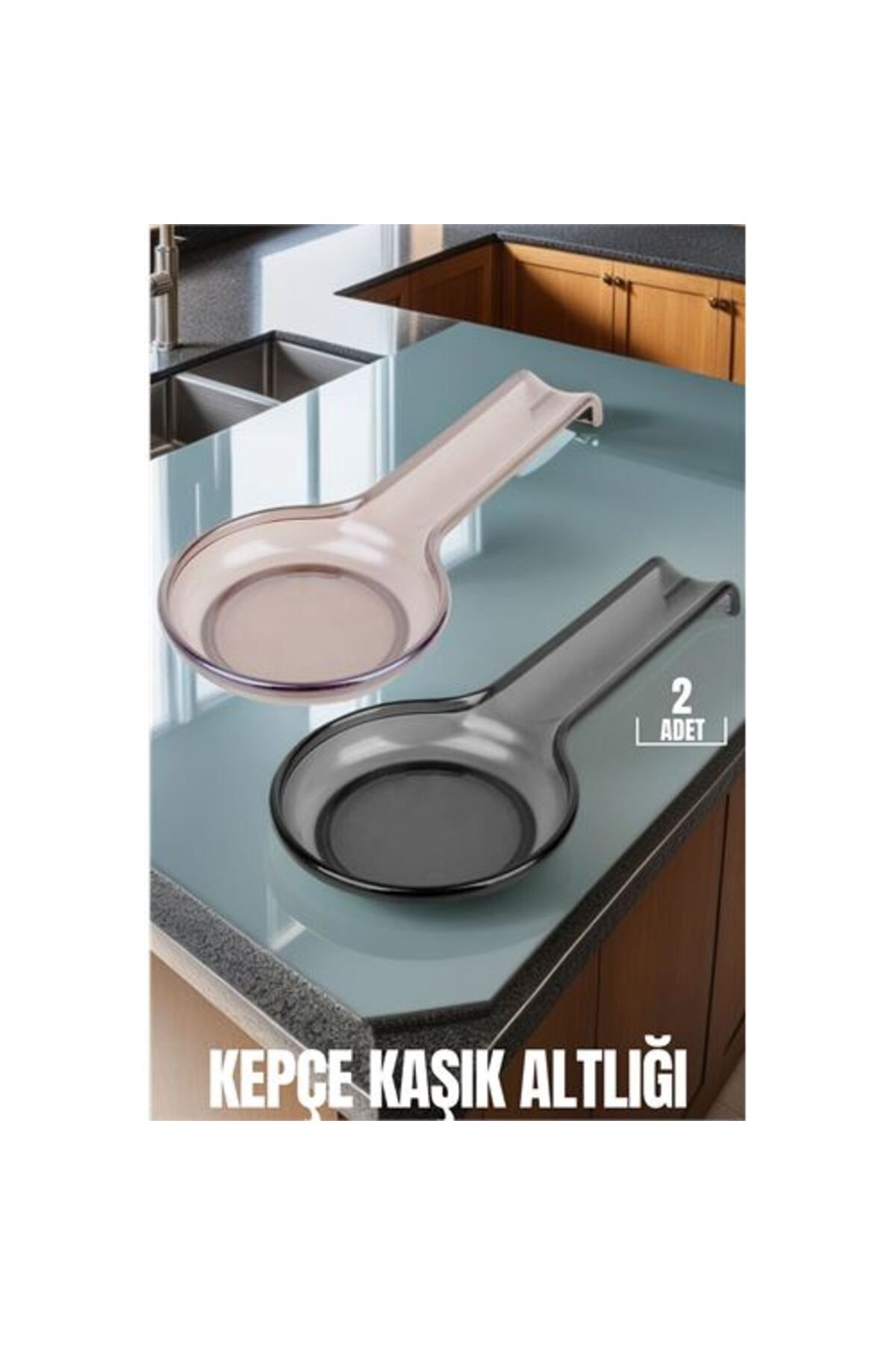 Genel Markalar TransForMacion 2 li Kepçe Kaşık Altlığı Hannah Design 719451
