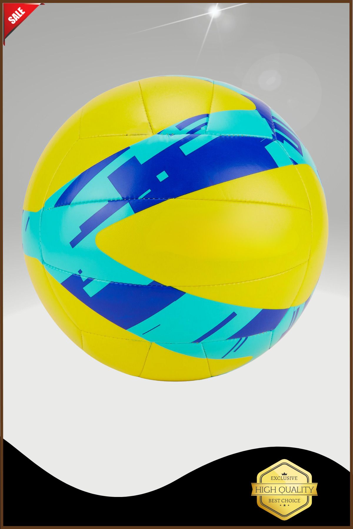Overpet Voleybol Topu 5 Numara Başlangıç İçin Uygun Sarı Voleybol Topu