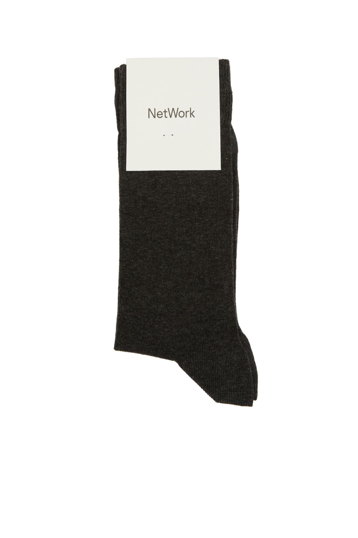 Network Antrasit Erkek Çorap
