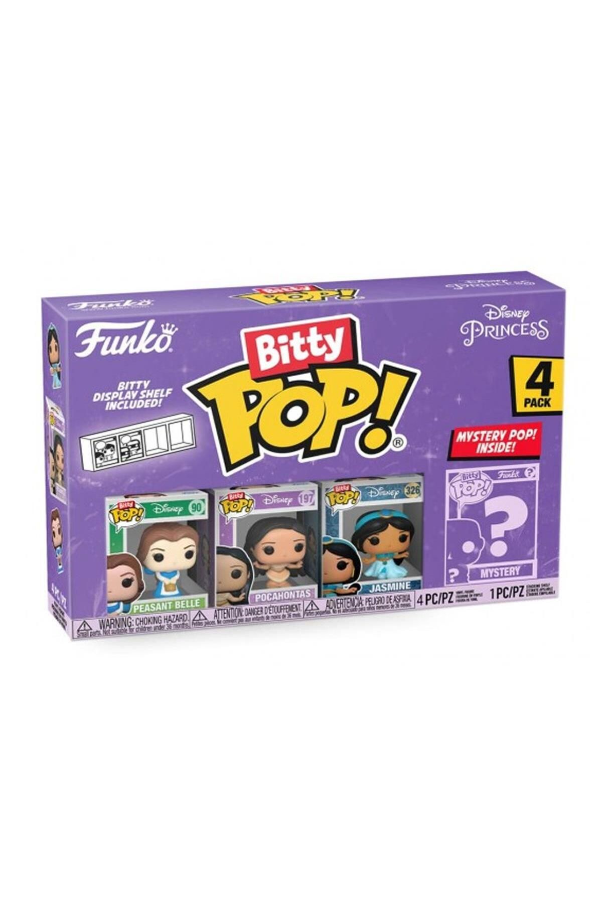 Funko Bitty Pop 4 Pack: Disney Princess Peasant Belle