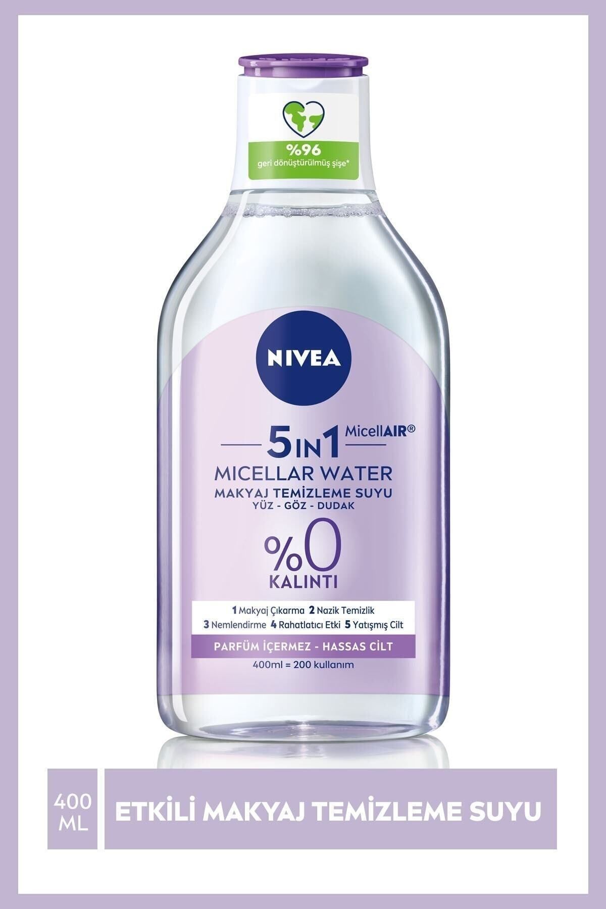 NIVEA Soothing Micellar Make-up Cleansing Water Sensitive Skin 400 ml Effective Make-up Removal