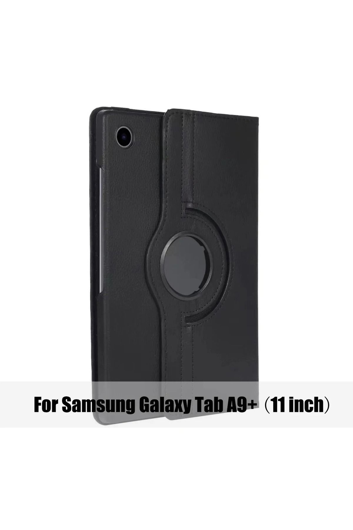 GoGoPlus Samsung Galaxy Tab A9 + Plus (11 inç) 2023 PU Wake Fonksiyonu 360 Dönen Standı Tablet Kılıdı x210