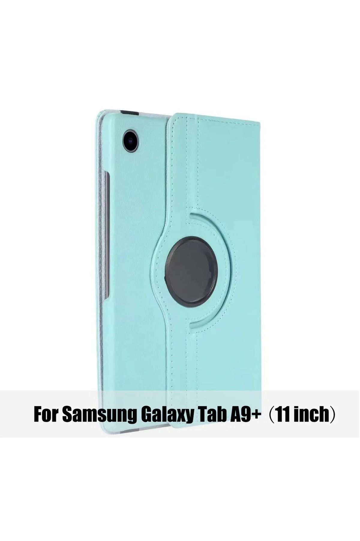 GoGoPlus Samsung Galaxy Tab A9 + Plus (11 inç) 2023 PU Wake Fonksiyonu 360 Dönen Standı Tablet Kılıdı x210