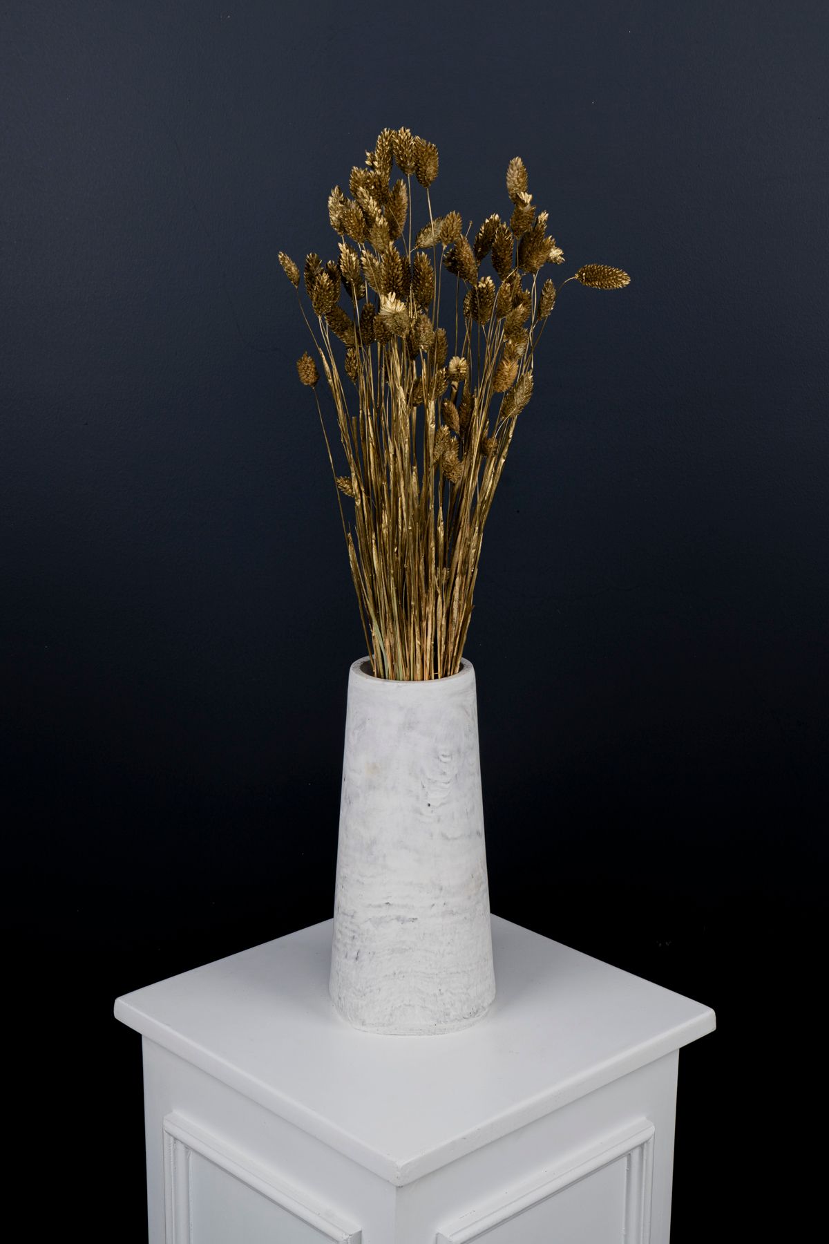 Kuru Çiçek Deposu Kuş otu Gold Kuru Çiçek Yeni Yıl Hediyesi 50 cm