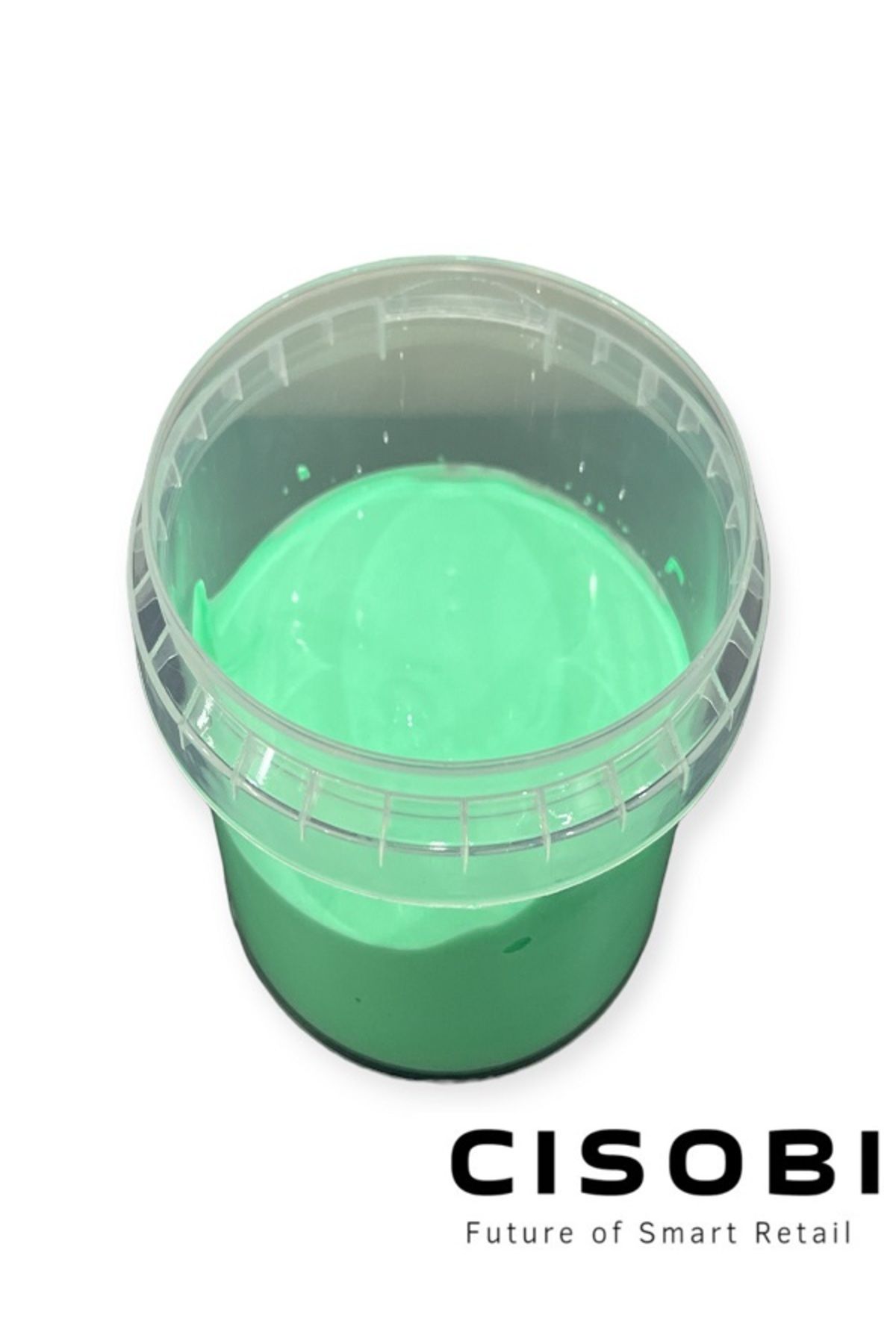 Çisobi Yeşil Renkli Hazır Slime Seti, Ele Yapışmaz Slaym, Kokusuz Sılaym, Duyu Gelişimine Uygun, 170 gr