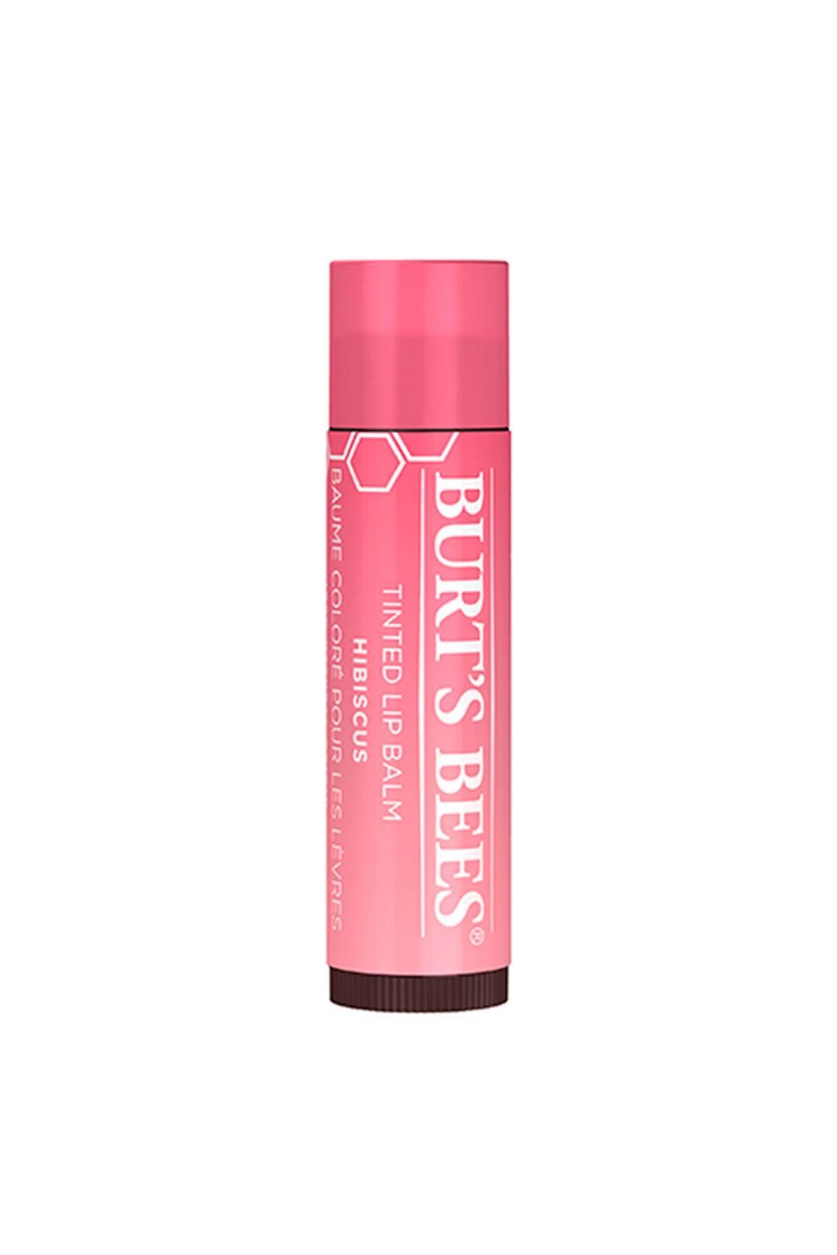 Burt's Bees Renkli Dudak Bakımı Gül Kurusu - Tinted Lip Balm Hibiscus 4,25 G