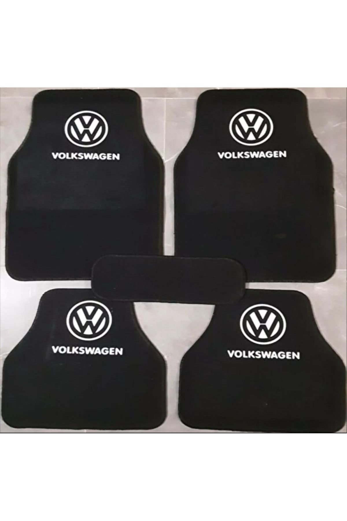 Slazer Auto Volkswagen Golf Siyah Halı Paspas Seti (5 Adet)