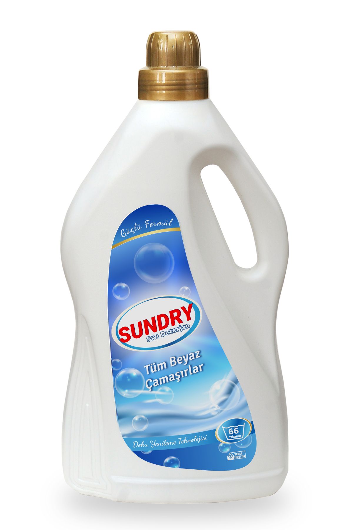 Sundry Sıvı Çamaşır Deterjanı Tüm Beyazlar için 4000ml - 66 Yıkama