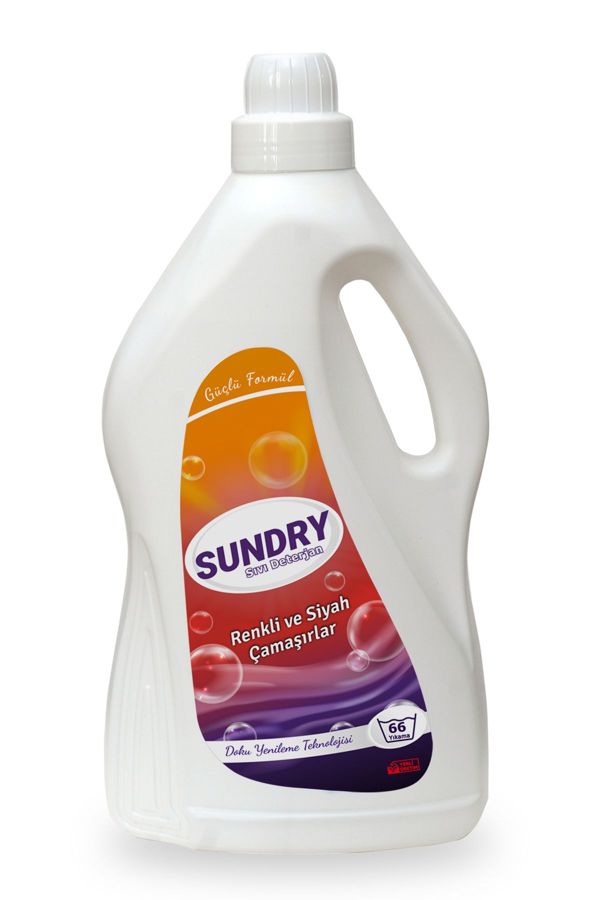 Sundry Sıvı Çamaşır Deterjanı Renkli ve Siyahlar için 4000ml - 66 Yıkama