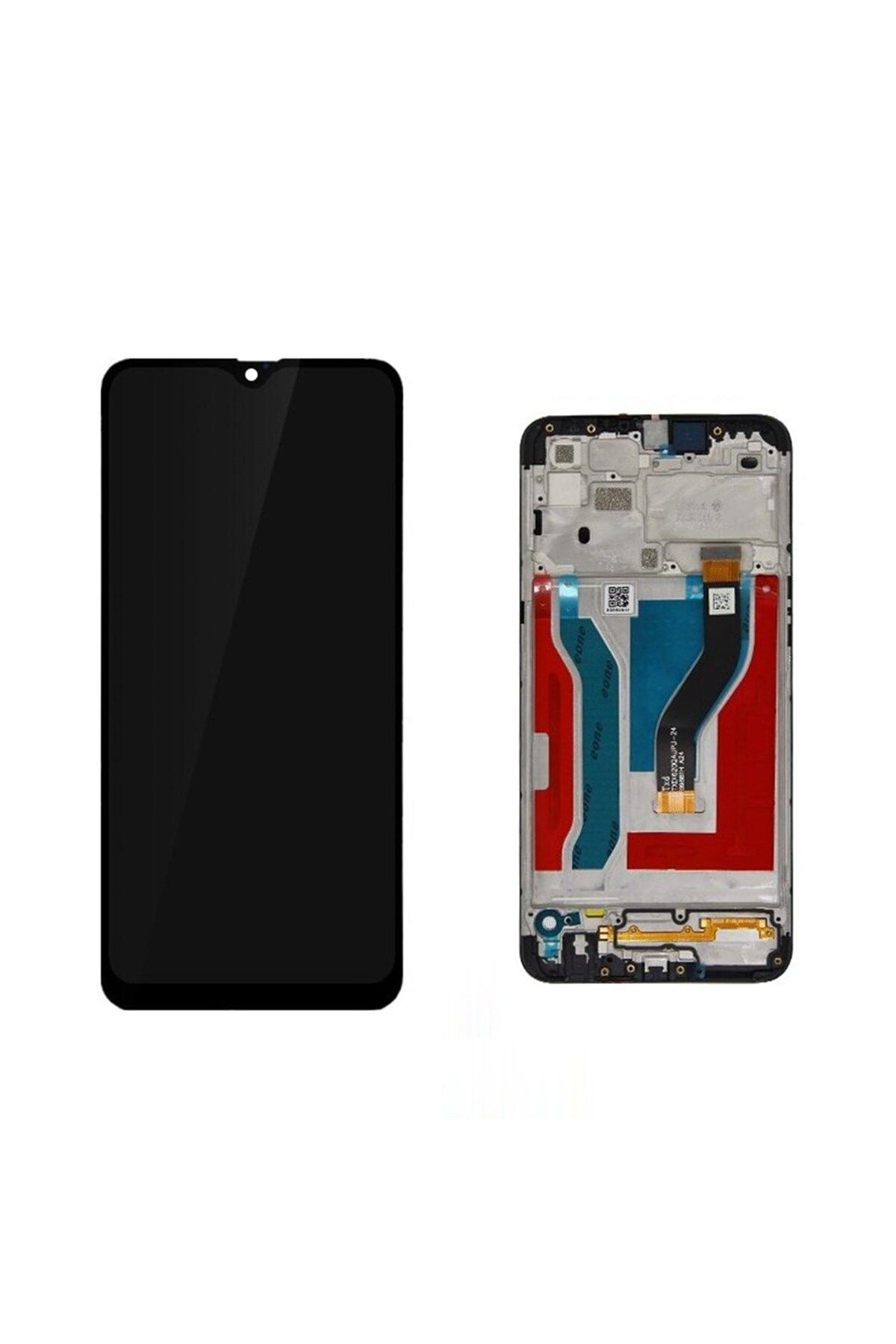 Samsung Galaxy A10s A107 Uyumlu Lcd Ekran Dokunmatik Siyah Hk Servis Çıtalı GH81-17482A