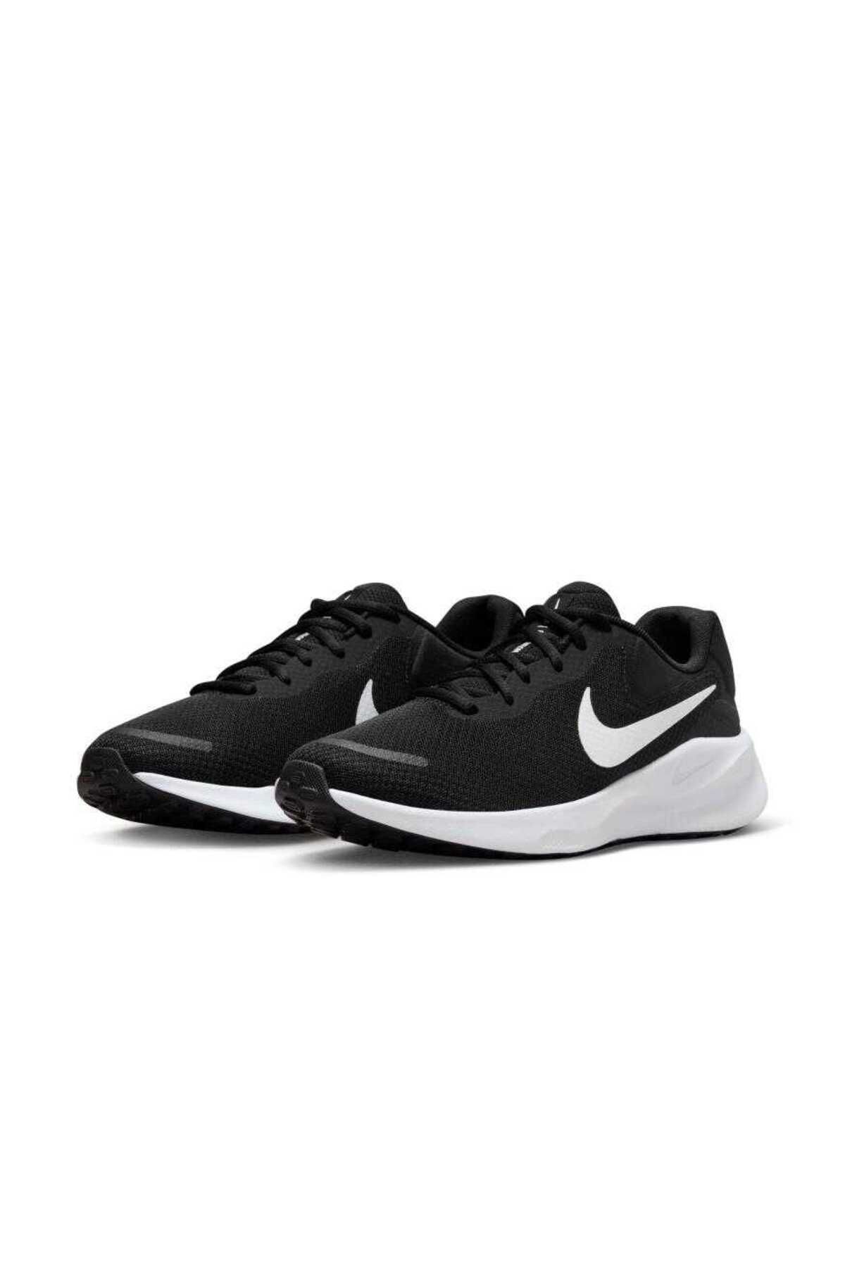 Nike Revolution 7 Erkek Siyah Günlük Spor Ayakkabı