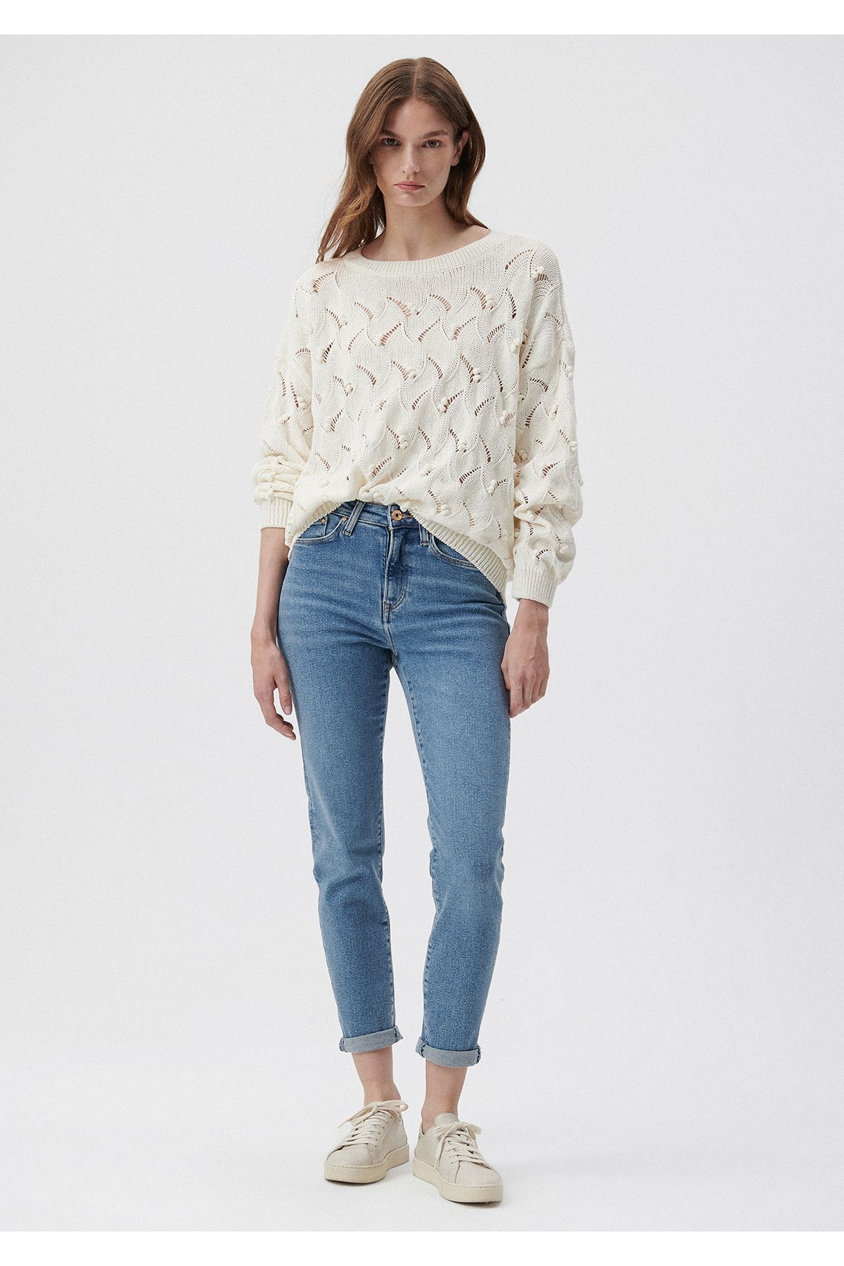 Mavi Cindy Gold Shape Gölgeli Jean Pantolon 100277-33555