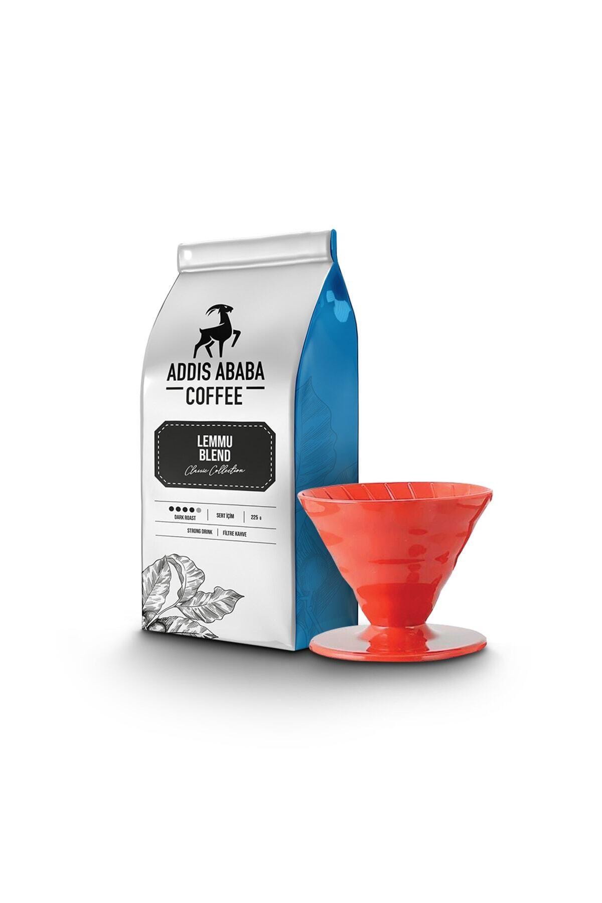 Addis Ababa Coffee Lemmu Blend Filtre Kahve 225 Gr. & V60 Dripper