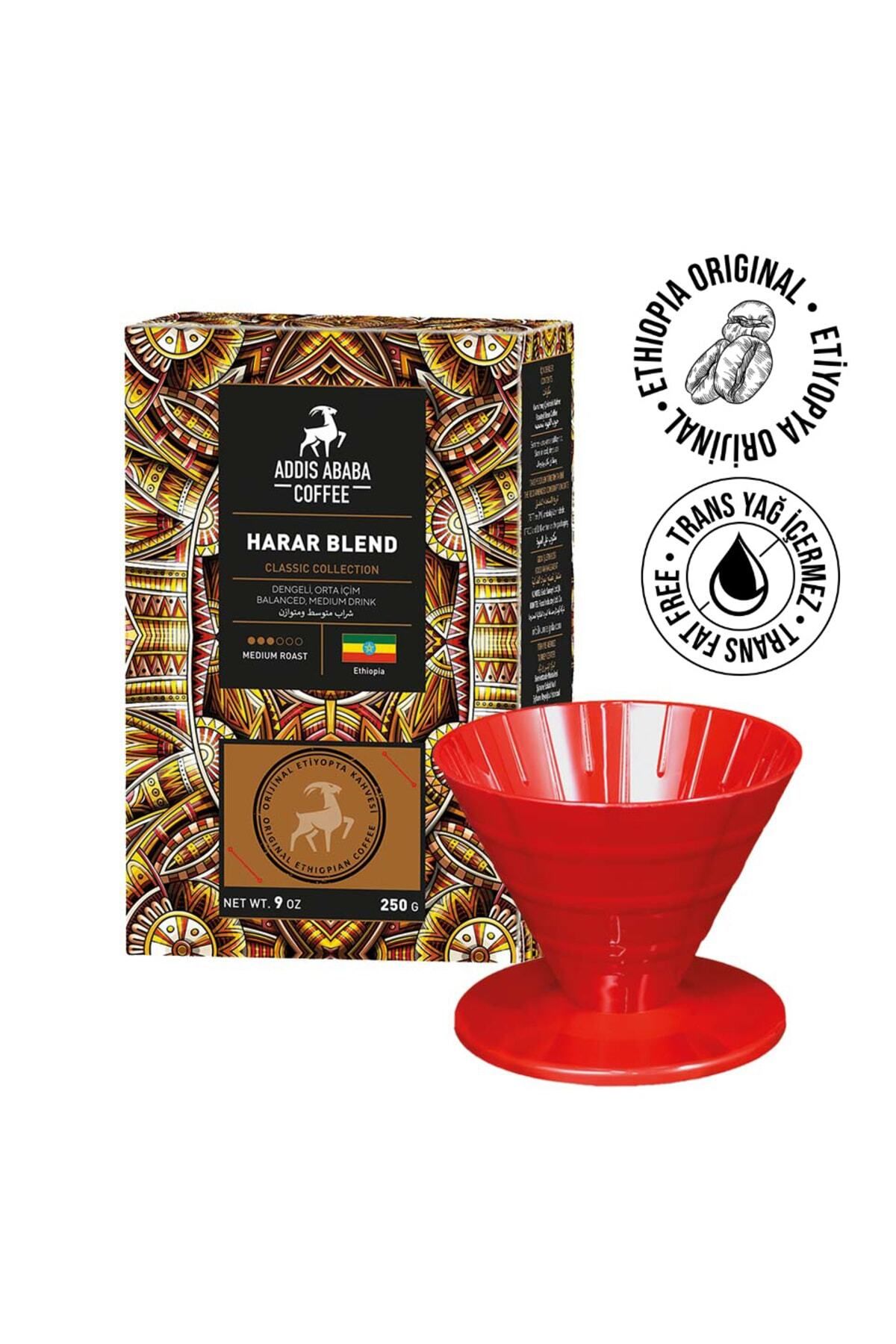 Addis Ababa Coffee Harar Blend Kahve Ve V60 Dripper