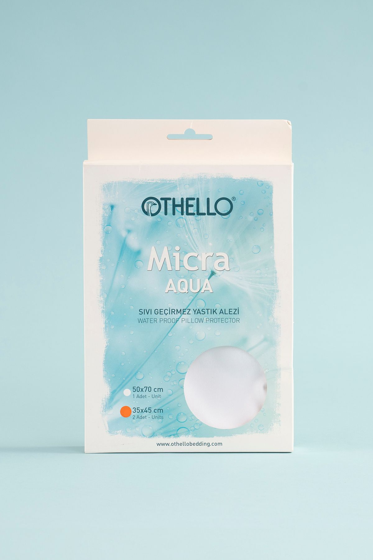 Othello Micra Aqua Sıvı Geçirmez Bebek Yastık Alezi 35x45 Cm (İKİLİ)