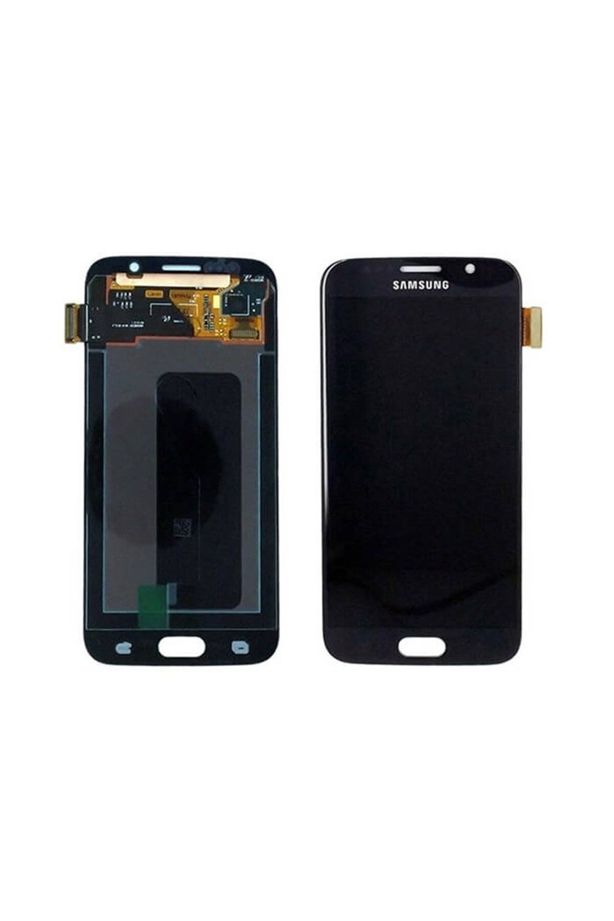 Samsung Galaxy S6 G920 Uyumlu Lcd Ekran Dokunmatik Siyah Hk Servis